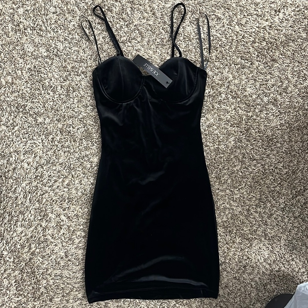 Black Velvet Dress